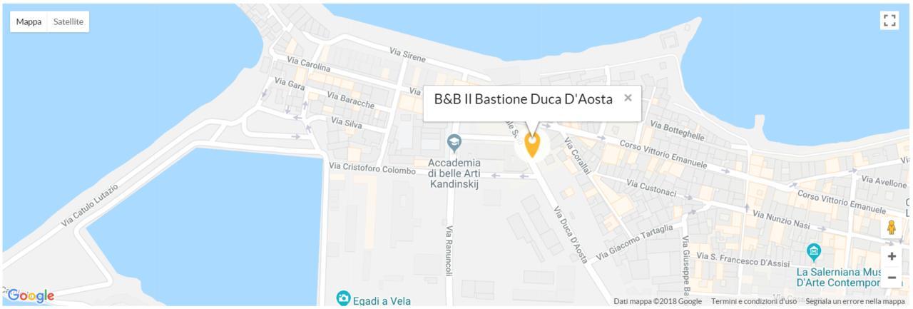 Il Bastione Duca D'Aosta Bed & Breakfast Trapani Luaran gambar